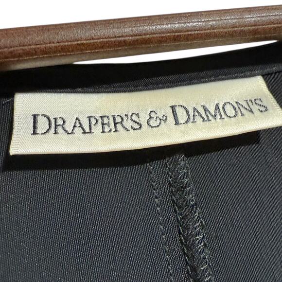 NWT Draper's & Damon's Black Tropical Print Rayon maxi Dress XL - Picture 7 of 8